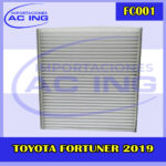 FILTRO DE CABINA TOYOTA FORTUNER 2019 REF FC001