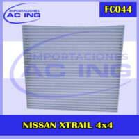 FILTRO DE CABINA NISSAN XTRAIL 4×4 REF FC044