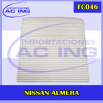 FILTRO DE CABINA NISSAN ALMERA REF FC046