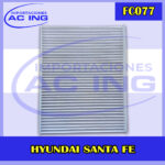 FILTRO DE CABINA HYUNDAI SANTAFE REF FC077