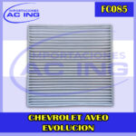 FILTRO DE CABINA CHEVROLET AVEO EVOLUCION REF FC085