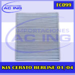 FILTRO DE CABINA KIA CERATO (BERLINE) 01/04 REF FC099