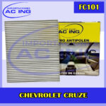 FILTRO DE CABINA CHEVROLET CRUZE REF FC101