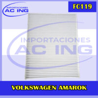 FILTRO DE CABINA VOLKSWAGEN AMAROK REF FC119