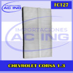 FILTRO DE CABINA CHEVROLET CORSA 1.3 REF FC127