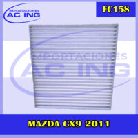 FILTRO DE CABINA MAZDA CX9 2011 REF FC158