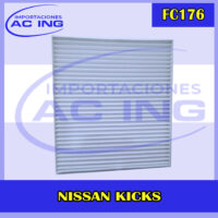 FILTRO DE CABINA NISSAN KICKS REF FC176
