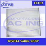 FILTRO DE CABINA TOYOTA YARIS 2007 REF FC187