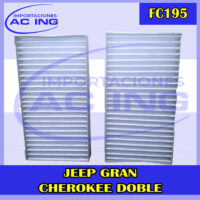 FILTRO DE CABINA JEEP GRAN CHEROKEE DOBLE REF FC195