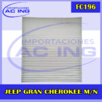 FILTRO DE CABINA JEEP GRAN CHEROKEE M/N REF FC196