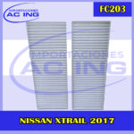 FILTRO DE CABINA NISSAN XTRAIL 2017 REF FC203