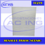 FILTRO DE CABINA RENAULT TRAFIC SCENIC REF FC219