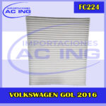 FILTRO DE CABINA VOLKSWAGEN GOL 2016 / VOYAGE REF FC224