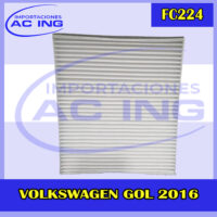 FILTRO DE CABINA VOLKSWAGEN GOL 2016 / VOYAGE REF FC224