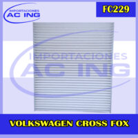 FILTRO DE CABINA VOLKSWAGEN CROSS FOX REF FC229