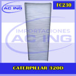 FILTRO DE CABINA CATERPILLAR 320 REF FC230