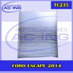 FILTRO DE CABINA FORD ESCAPE 2014 REF FC235