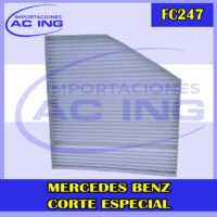 FILTRO DE CABINA MERCEDES BENZ REF FC247