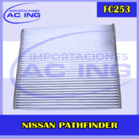 FILTRO DE CABINA NISSAN PATHFINDER REF FC253