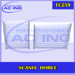 FILTRO DE CABINA SCANIA DOBLE REF FC259