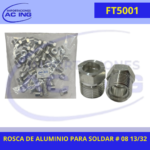 RACOR ROSCA ALUMINIO 13/32 # 08 REF FT5001