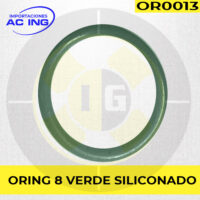 ORING 8 VERDE SILICONADO REF OR0013