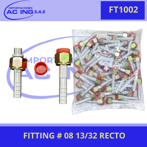 FITTING # 08 13/32 RECTO REF FT1002
