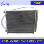 CONDENSADOR NISSAN QASHQAI 07-12 REF CN1673