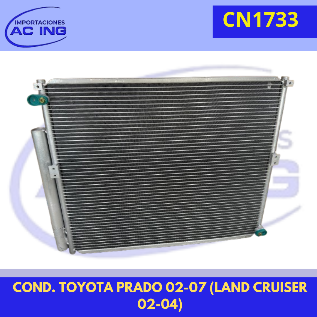 COND. TOYOTA PRADO 02-07 (LAND CRUISER 02-04)REF CN1733