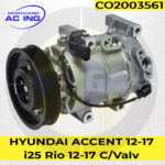 COMPRESOR HYUNDAI ACCENT 12-17 KOREA REF CO2003561