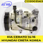 COMPRESOR KIA CERATO 14-16 HYUNDAI CRETA KOREA REF CO2003563