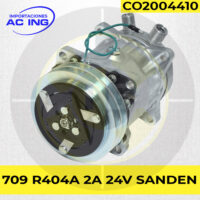 COMPRESOR 709 R404A 2A 24 V SANDEN REF CO2004410