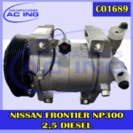 COMPRESOR NISSAN FRONTIER NP 300 2.5 DIESEL REF CO1689