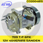 COMPRESOR 709 T.P 6PK 12V SANDEN REF CO2004815