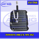 EVAPORADOR TOYOTA HILUX 99/02 REF EV1766