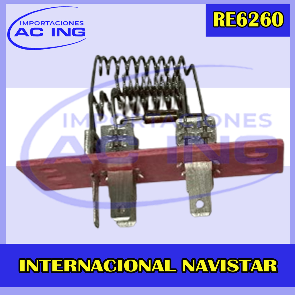RESISTENCIA INTERNACIONAL NAVISTAR REF RE6260