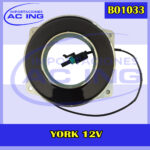BOBINA COMPRESOR YORK 12V REF BO1033