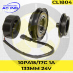 CLUTCH 10PA15/17C 1A 133MM 24V REF CL1804