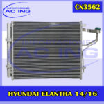 CONDENSADOR HYUNDAI ELANTRA 14/16 REF CN3562