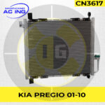 CONDENSADOR KIA PREGIO REF CN3617
