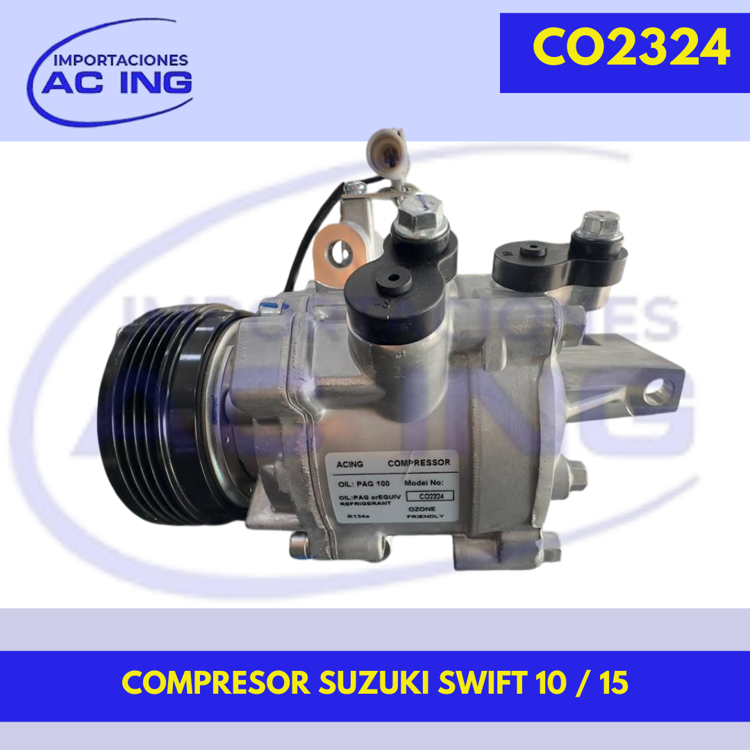 COMPRESOR SUZUKI SWIFT 10 15 REF CO2324