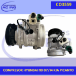 COMPRESOR HYUNDAI I10 07/14 REF CO3559