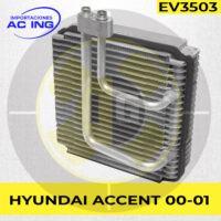 EVAPORADOR HYUNDAI ACCENT 00-01 REF EV3503
