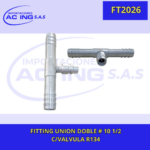 FITTING UNION # 10 1/2 C/VALVULA SERVICIO REF FT2026