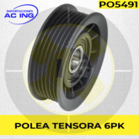 POLEA TENSORA 6PK PLASTICA REF PO5491