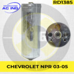 FILTRO SECADOR CHEVROLET NPR NQR REF RD1385