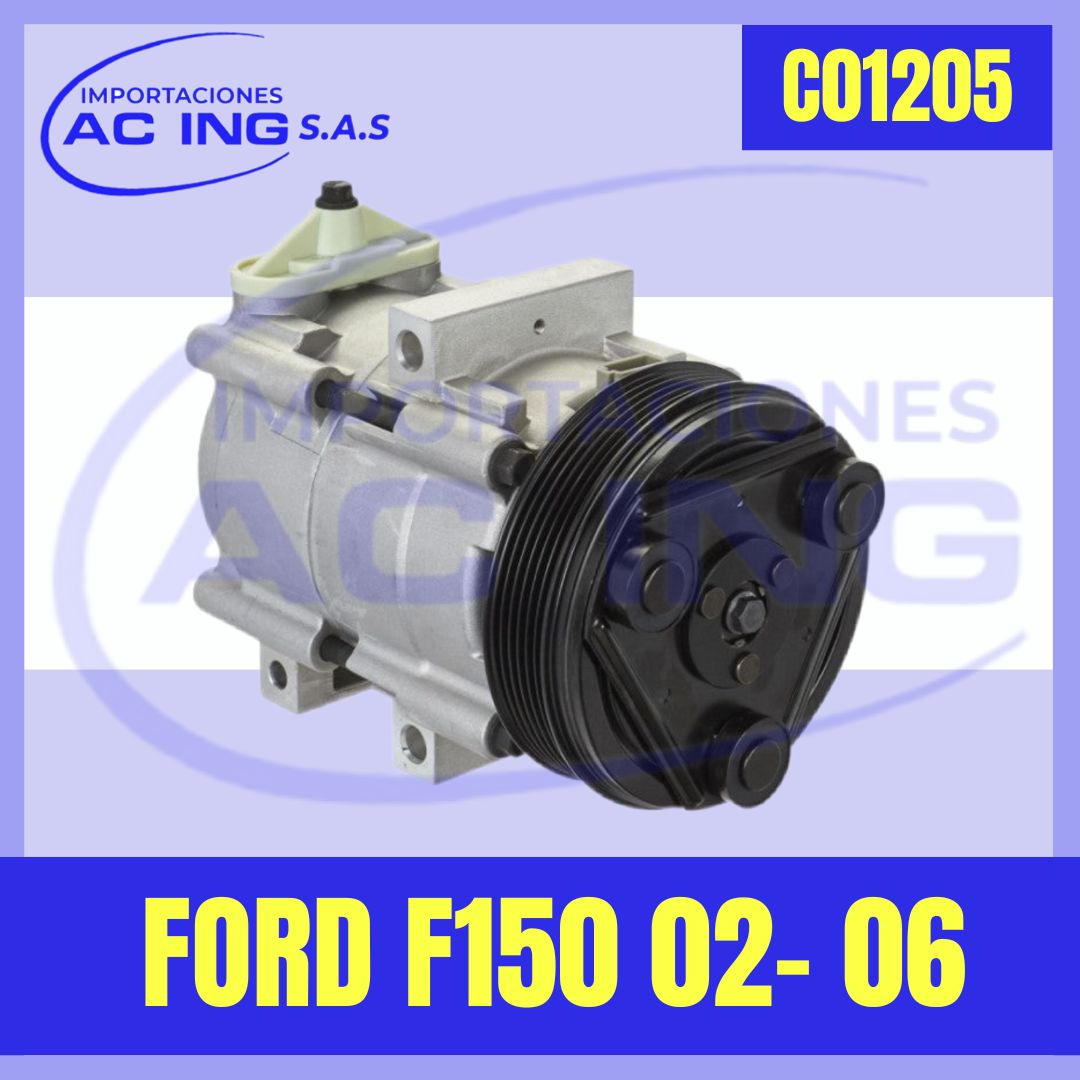 COMPRESOR FORD F150 02-06 REF CO1205