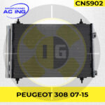 CONDENSADOR PEUGEOT 308 07-15 REF CN5902