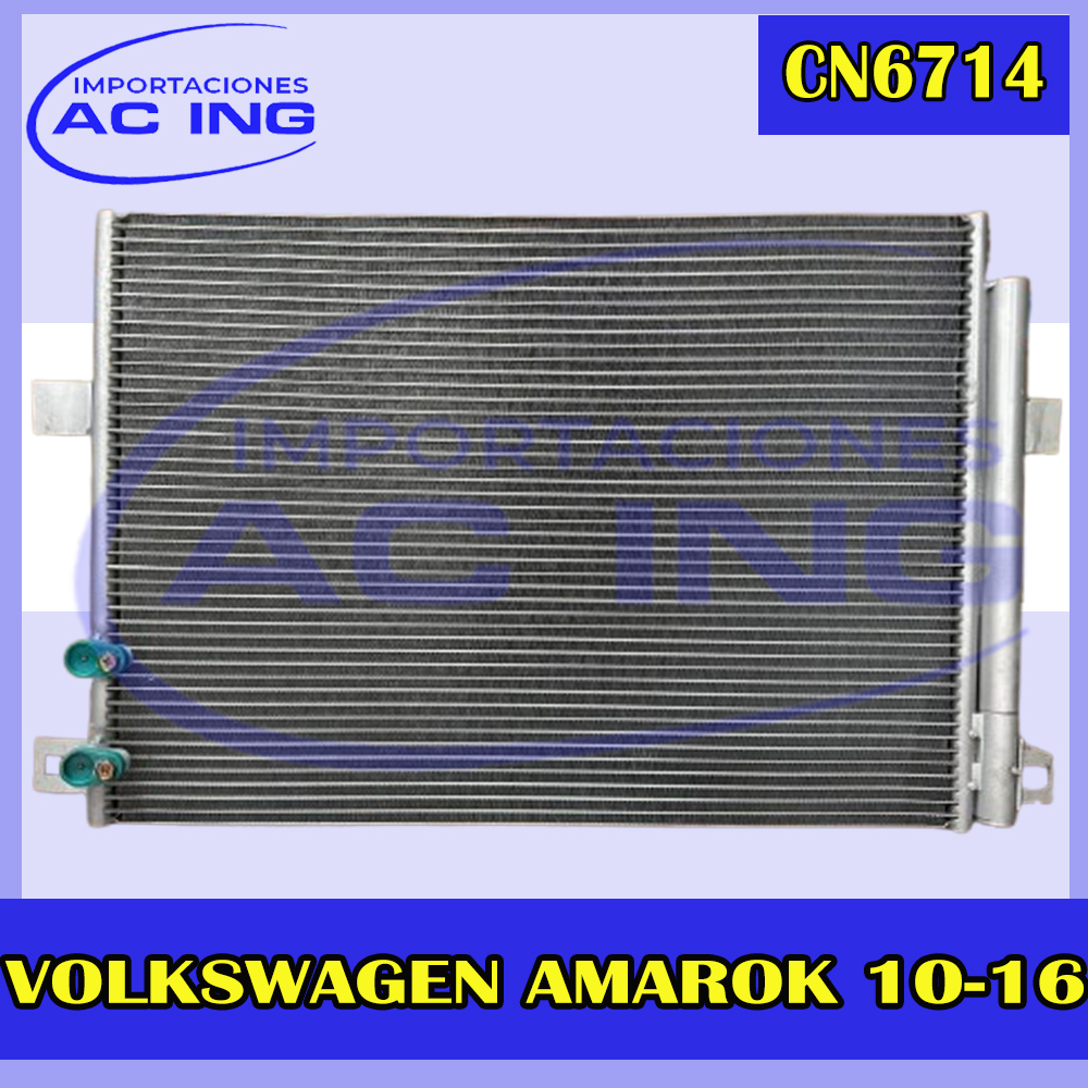 CONDENSADOR VOLKSWAGEN AMAROK 10-16 REF CN6714