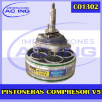 PISTONERAS COMPRESOR DE V5 REF CO1302